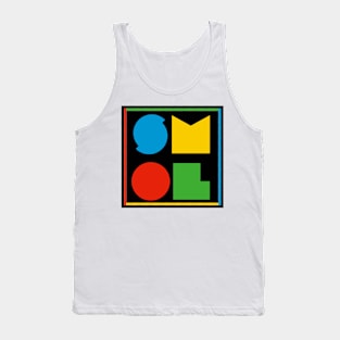 SMOL Logo Color Block - black Tank Top